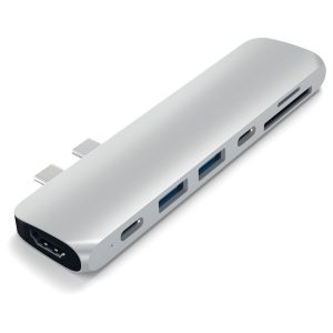 Satechi TYPE-C PRO HUB WITH 4K HDMI (SILVER)