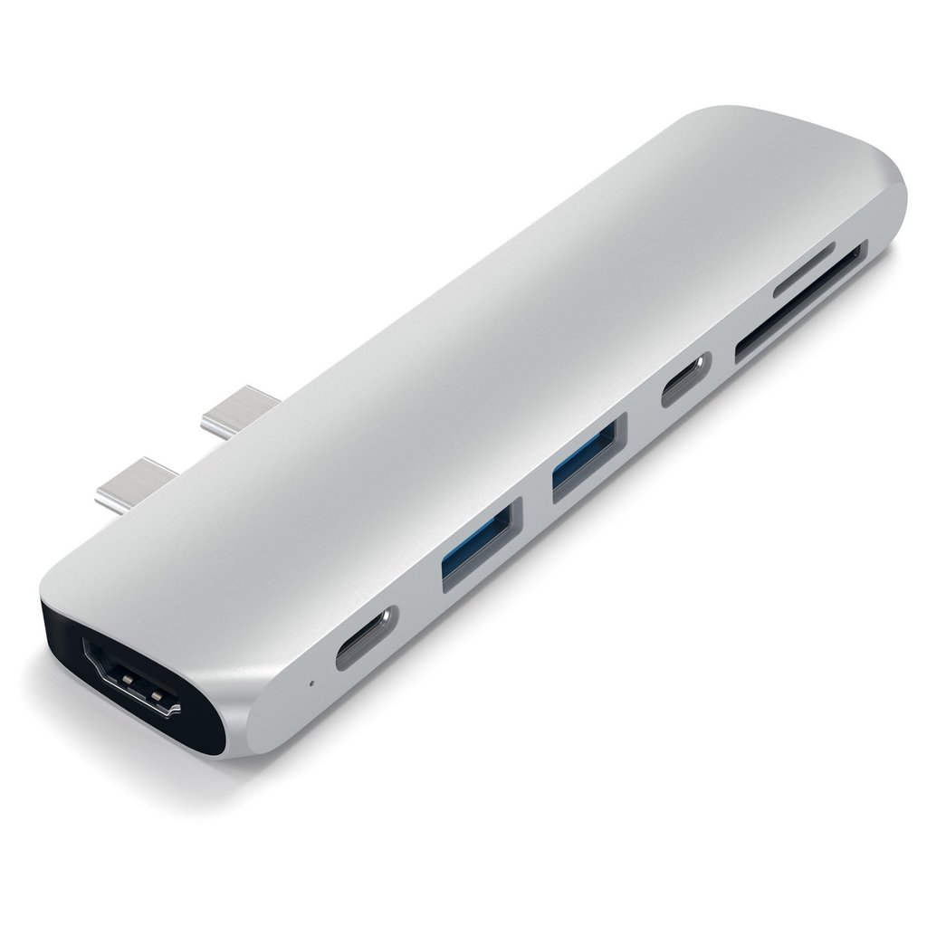 Satechi TYPE-C PRO HUB WITH 4K HDMI (SILVER)