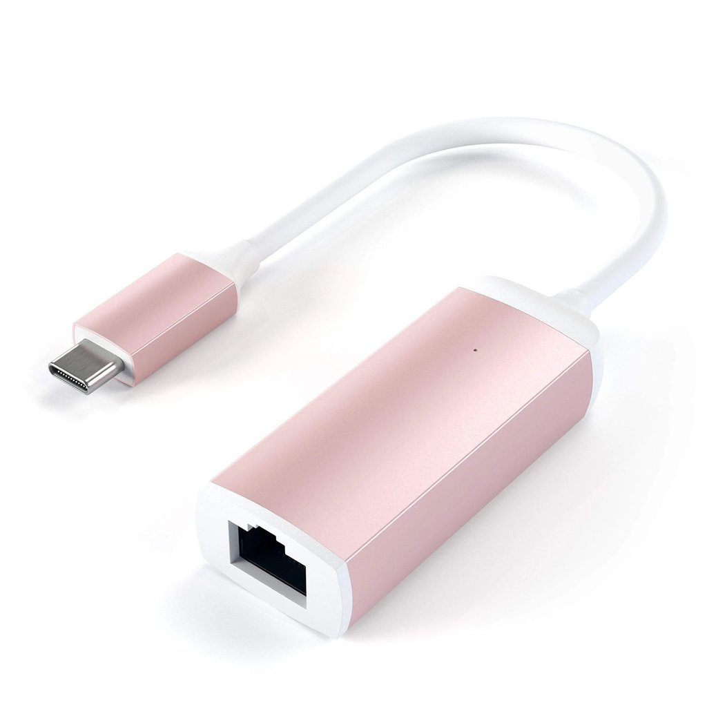 Satechi TYPE-C to ETHERNET ADAPTER (ROSE GOLD)