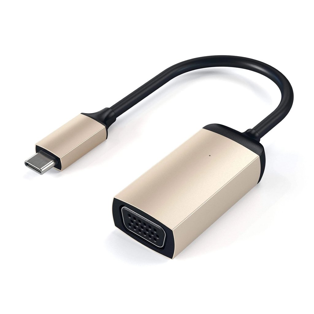 Satechi TYPE-C to VGA ADAPTER (GOLD)