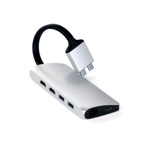Satechi Type-C Dual Multimedia Adapter Silver