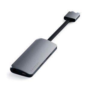 Satechi Type-C Dual Multimedia Adapter Space Gray