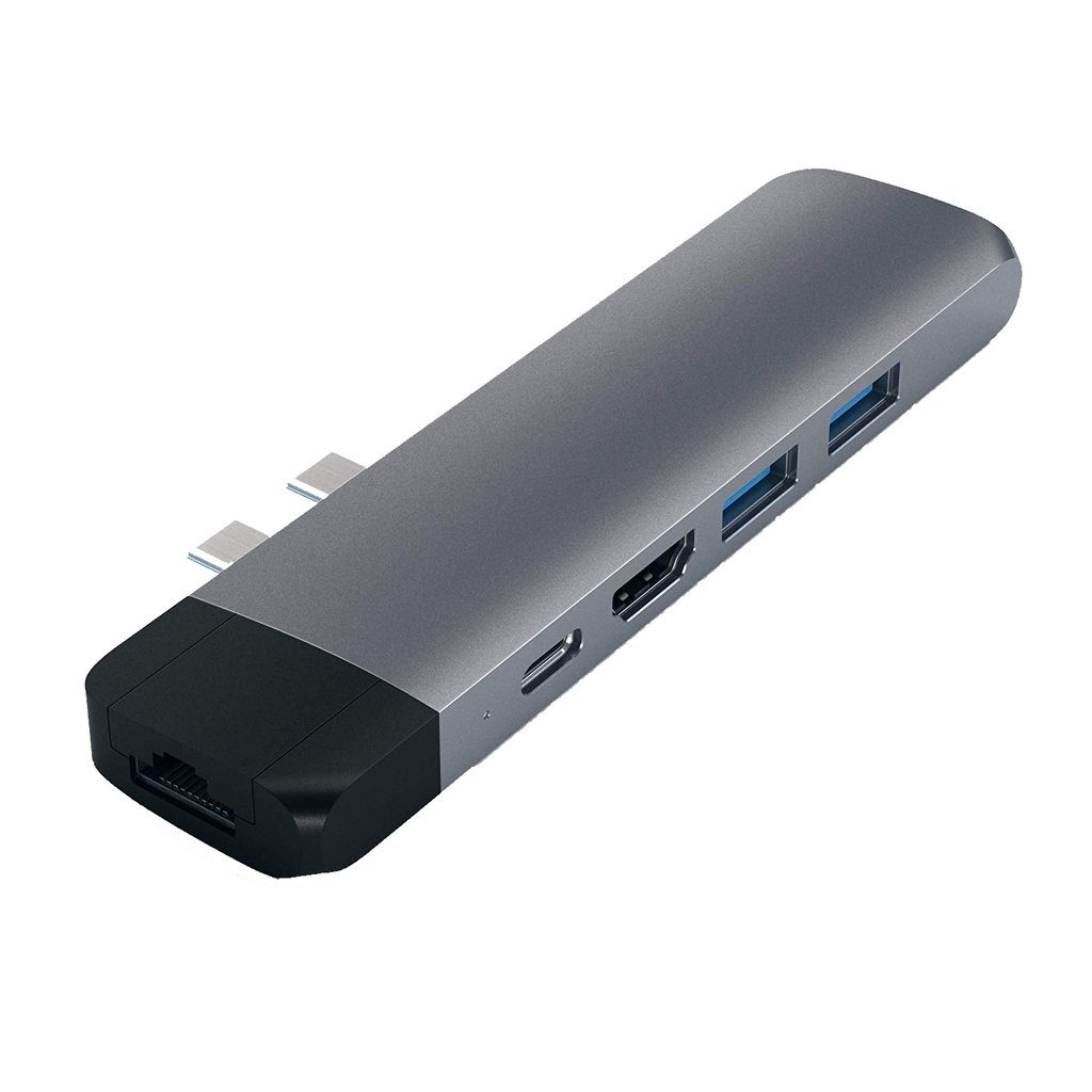 Satechi Type-C Pro Hub With Ethernet & 4K HDMI (Space Gray)