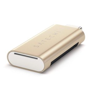 Satechi Type-C USB Card Reader (gold)