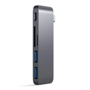 Satechi Type-C USB Passthrough Hub (space gray)