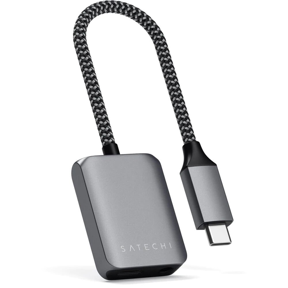 Satechi USB-C to 3.5mm Audio & PD Adapter