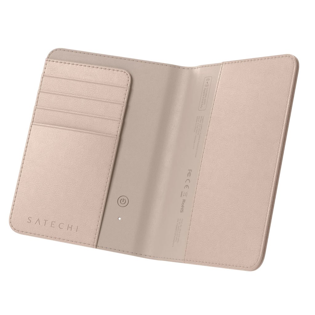 Satechi Vegan-Leather FindAll Passport Cover (Desert Rose)