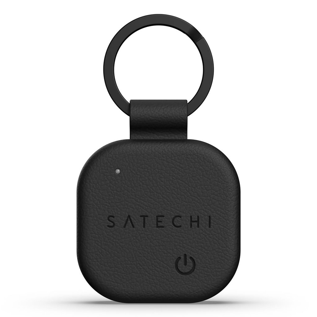 Satechi Vegan-leather Findall Keychain (Black)