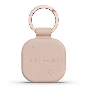 Satechi Vegan-leather Findall Keychain (Desert Rose)