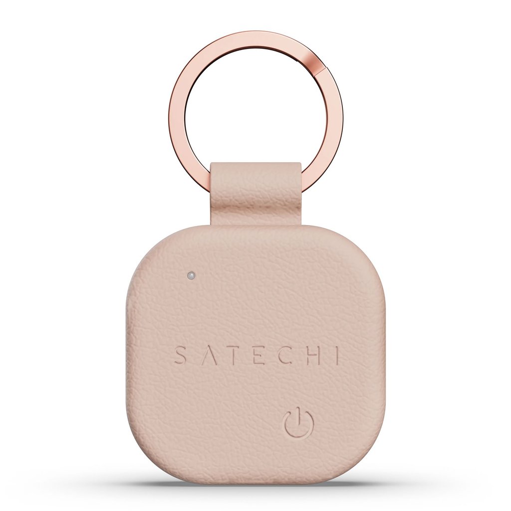 Satechi Vegan-leather Findall Keychain (Desert Rose)