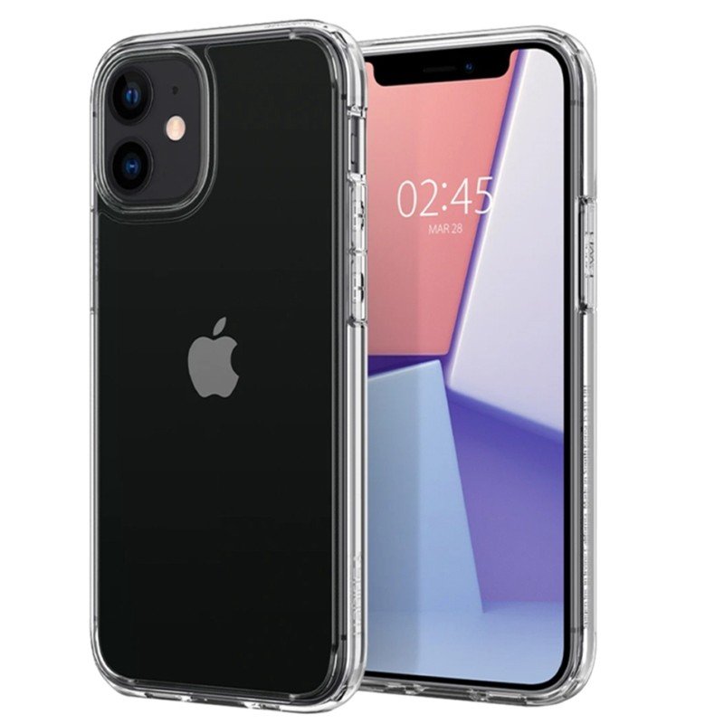 Spigen - Case Crystal Flex Crystal Clear for iPhone 5.4'' 2020 (iPhone 12 Mini)