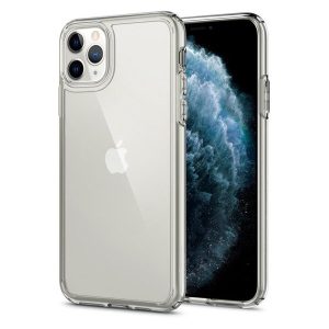 Spigen - Case Crystal Hybrid Crystal Clear for iPhone 11 Pro
