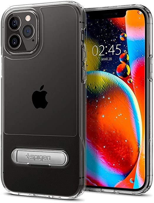 Spigen - Case Slim Armor Essential S Crystal Clear for iPhone 6.1'' 2020 (iPhone 12/12 Pr