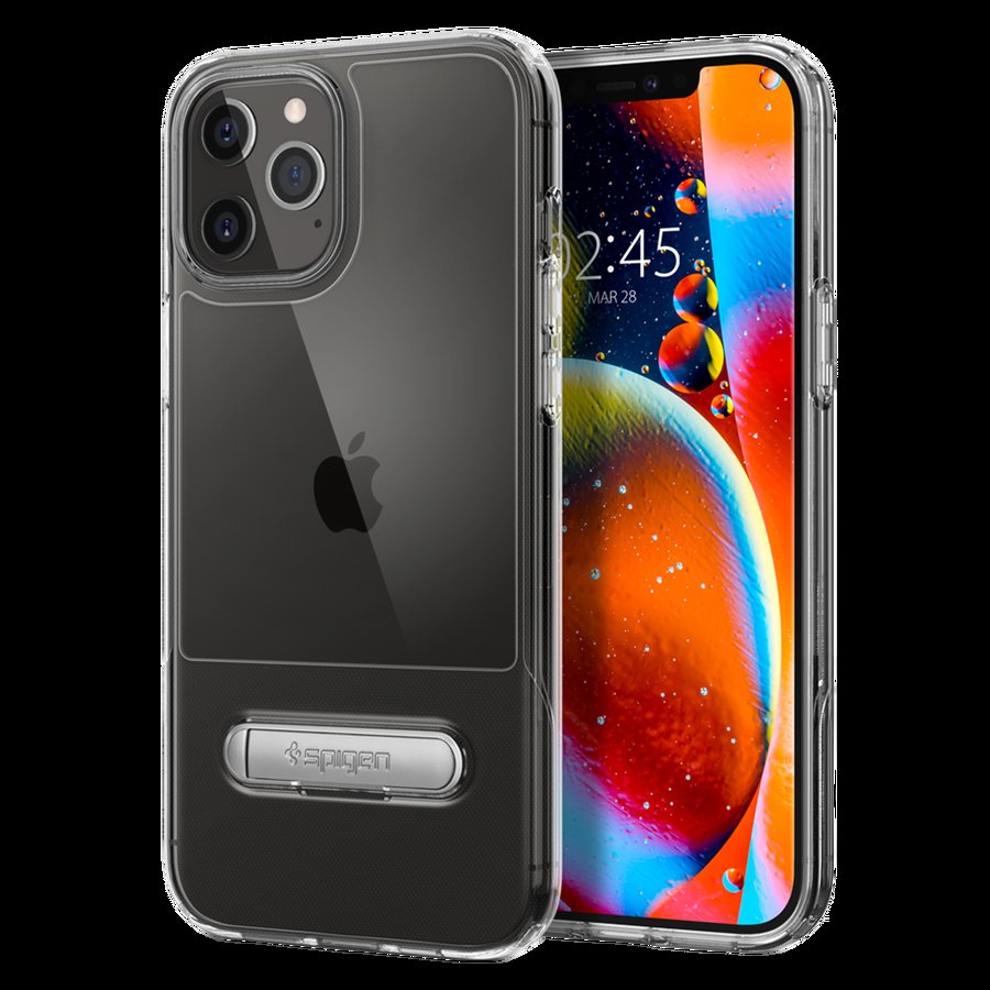 Spigen - Case Slim Armor Essential S Crystal Clear for iPhone 6.7'' 2020 (iPhone 12 Pro M