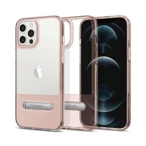 Spigen - Case Slim Armor Essential S Rose Crystal for iPhone 6.7'' 2020 (iPhone 12 Pro Ma