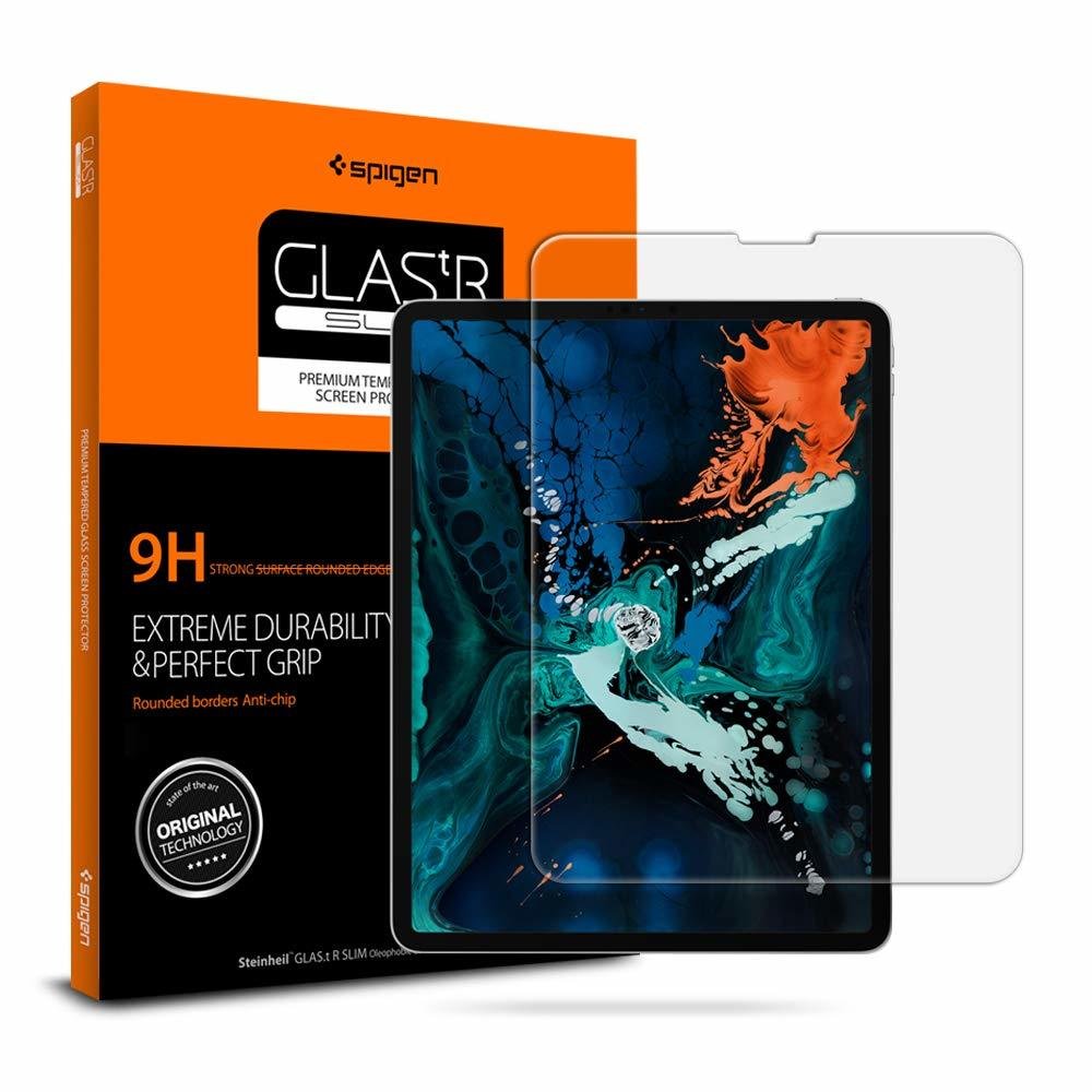 Spigen - Screen Protector Glas. tR SLIM Clear for iPad Pro 12.9'' 2022/2021/2020/2018)