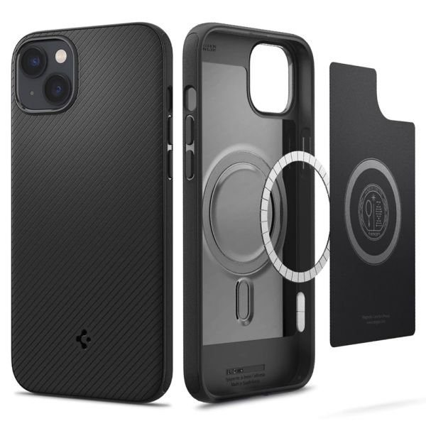 Spigen -Case Core Armor Mag MttBlack iPh6.1" iPhone 14
