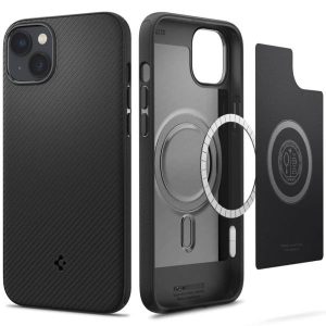 Spigen -Case Core Armor Mag MttBlack iPh6.7" - iPhone 14 Plus