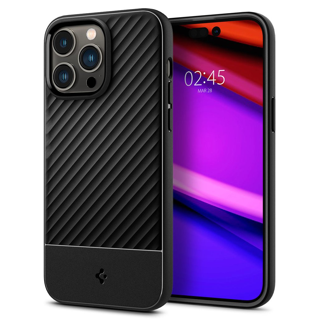 Spigen -Case Core Armor MttBlack iPh6.1" Pro - iPhone 14 Pro