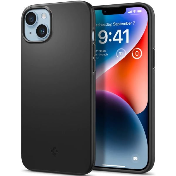 Spigen -Case Thin Fit (RT) Black iPh6.1" iPhone 14