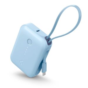 Spigen 10,000mAh Portable Charger Cream Blue