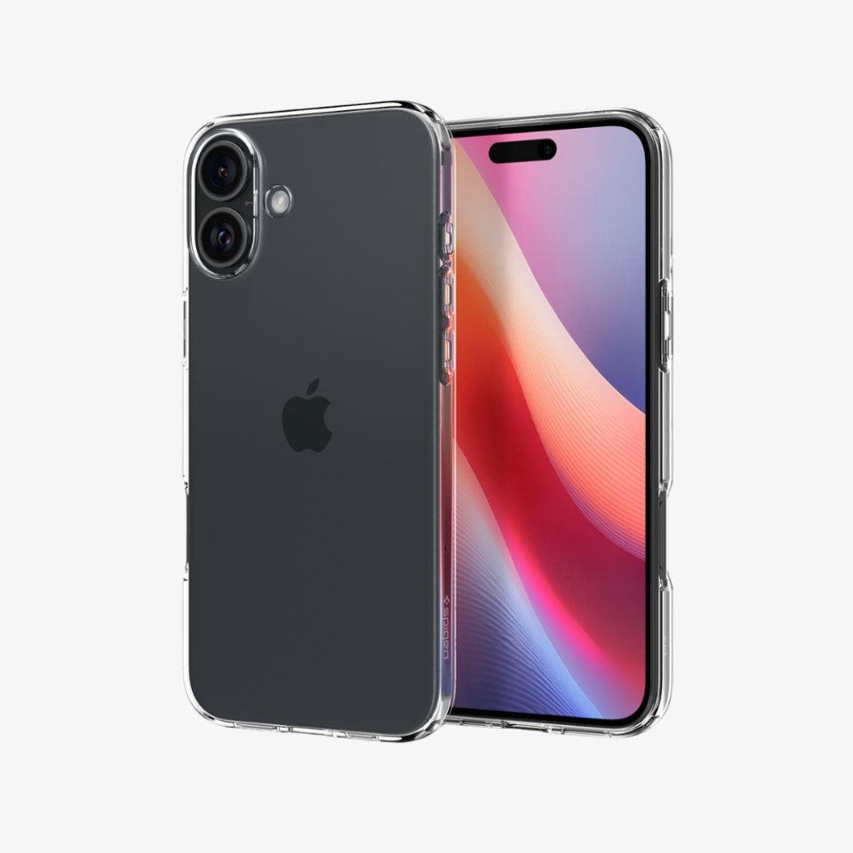 Spigen Case for iPhone 16 Plus 6.7" (2024) Crystal Flex Crystal Clear