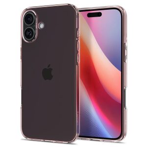 Spigen Case for iPhone 16 Plus 6.7" (2024) Crystal Flex Rose Crystal