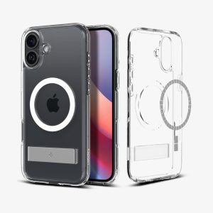 Spigen Case for iPhone 16 Plus 6.7" (2024) Slim Armor Essential S Mag Fit Crystal Clear