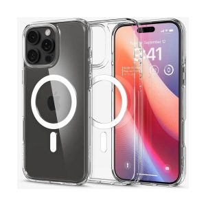Spigen Case for iPhone 16 Pro Max 6.9" (2024) Crystal Hybrid Mag Fit White