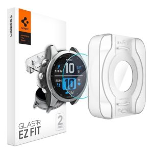 Spigen Garmin Fēnix 7S Screen Protector EZ FIT GLAS.tR(2P) Transparent