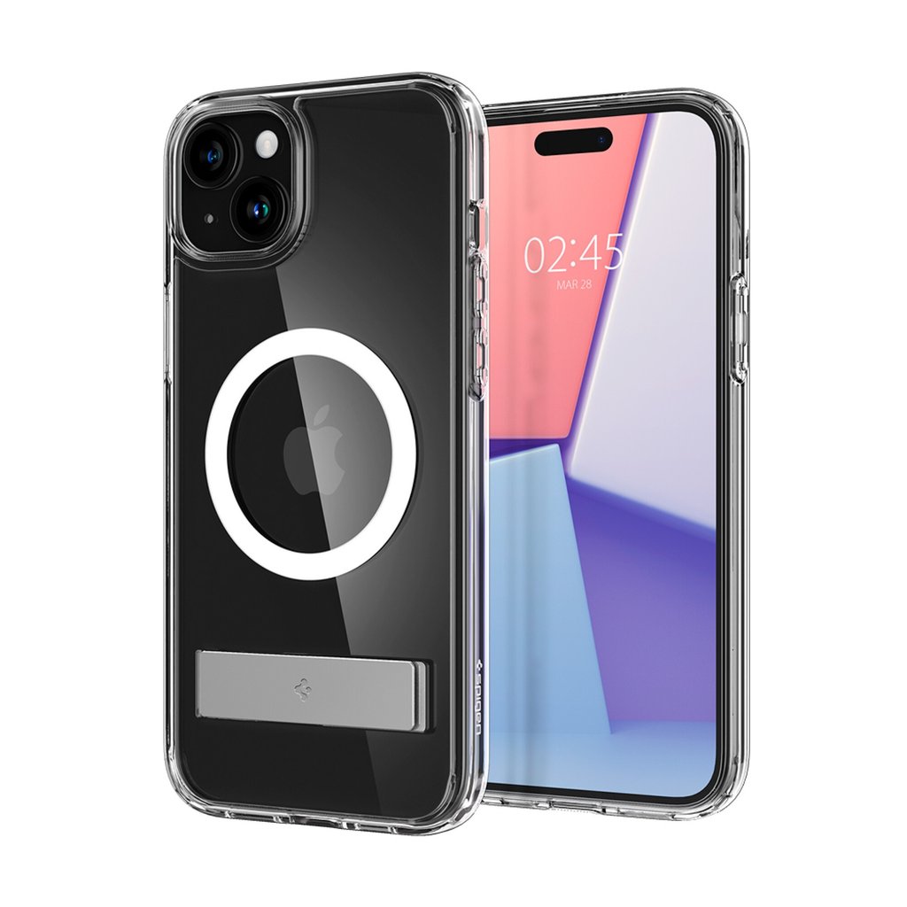 Spigen Iphone 15 Case Slim Armor Essential S MagFit Crystal Clear