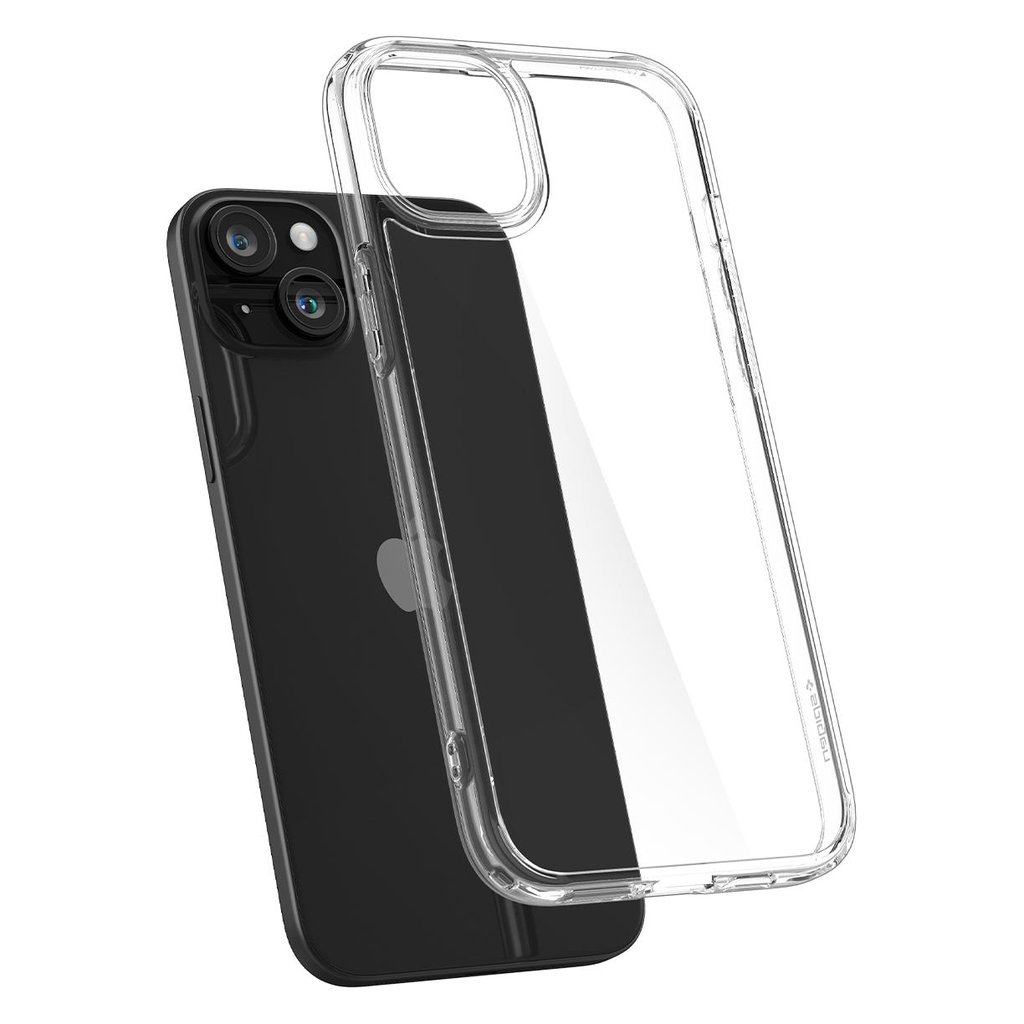 Spigen Iphone 15 Plus Case Crystal Hybrid Crystal Clear