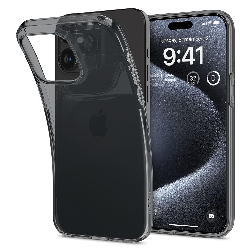 Spigen Iphone 15 Pro Case Crystal Flex Space Crystal