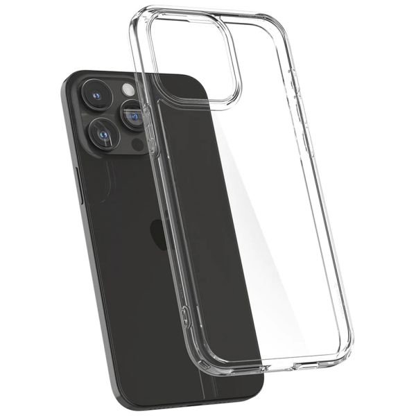 Spigen Iphone 15 Pro Case Crystal Hybrid Crystal Clear