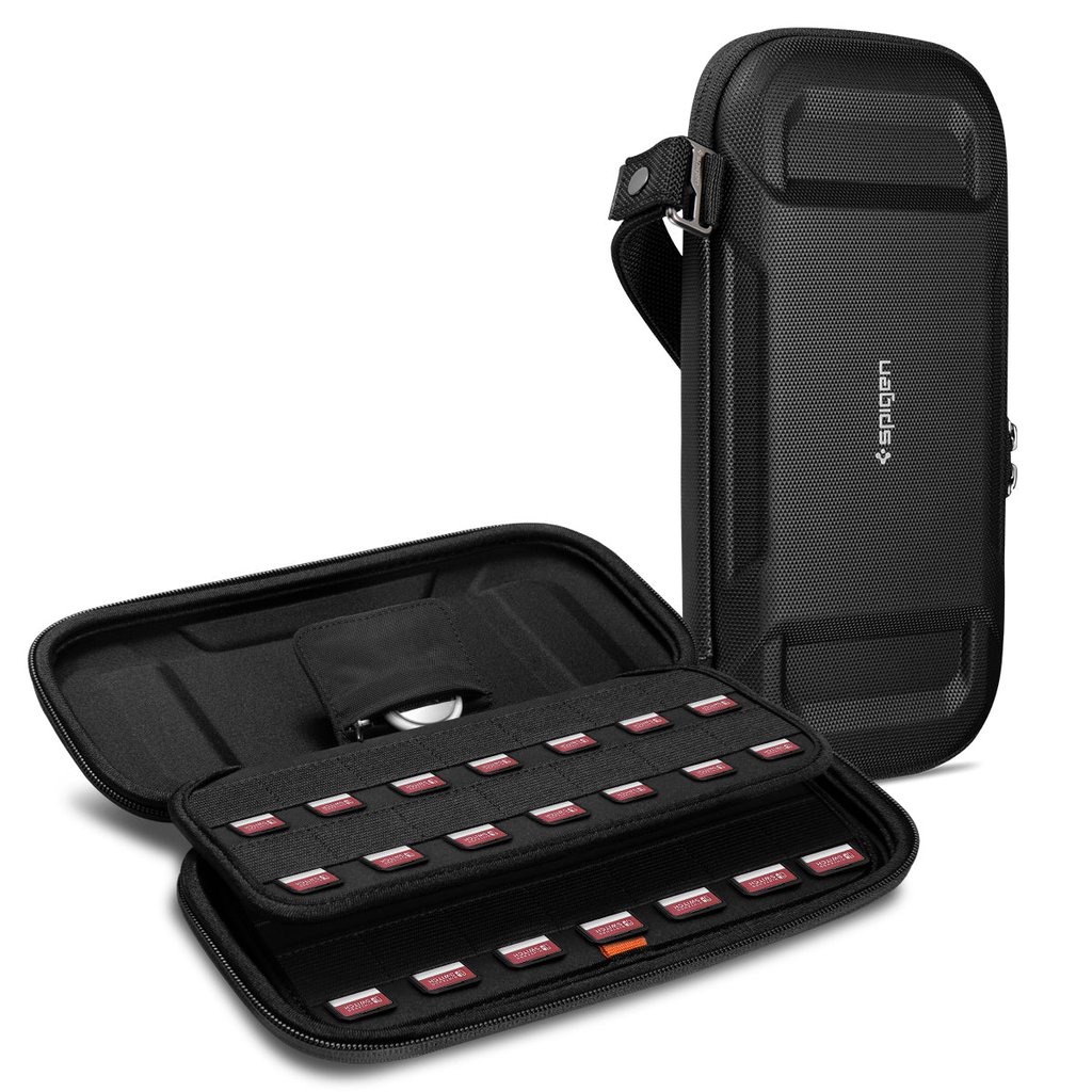 Spigen Nintendo Switch OLED Pouch Rugged Armor Pro Black