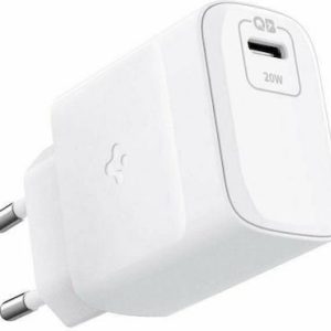 Spigen PowerArc Wall Charger 20 watts White Rounded Plug