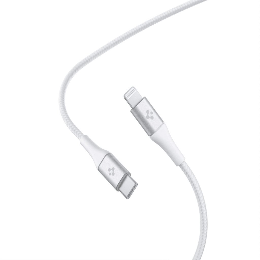 Spigen USB-C to Lightning PB2101 Cable(2.0) Arc.WR White USB-C/Ltn - 1,2mts