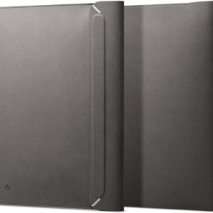Spigen Valentinus - Leather sleeve for Laptop 14" Gray