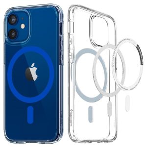 Spigen case Crystal Hybrid Mag Blue for iPhone 12 Pro/12