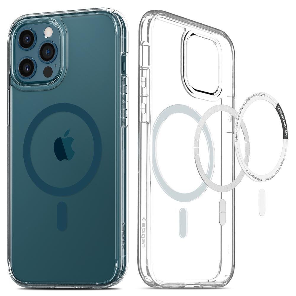 Spigen case Crystal Hybrid Mag Pacific Blue for iPhone 12 Pro Max