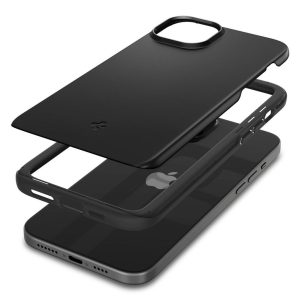 Spigen iPhone 15 Case Thin Fit Black