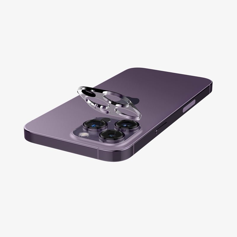 Spigen iPhone 16 Pro / Pro Max & 14 Pro / Pro Max & 15 Pro / ProMax Glas.tR Optik Pro Lens Protector Crystal Clear