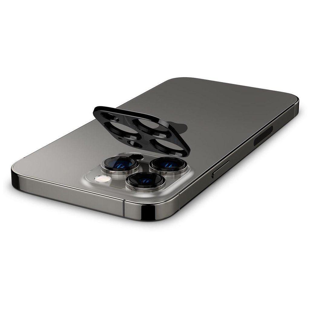 Spigen iPhone 16 Pro Max/16 Pro/15 Pro Max/ Glas.tR Optik Pro Lens Protector Black