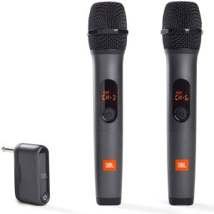JBL Wireless Two Microphone System Black