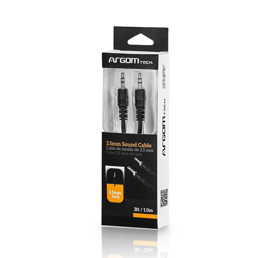 Argom 3.5mm Audio Sound Cable - 3 ft