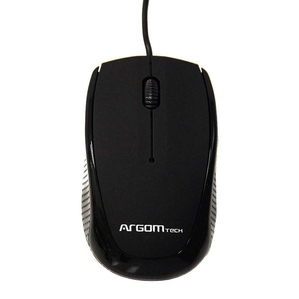 Argom 3D Wired Optical Mouse USB 800 dpi Black