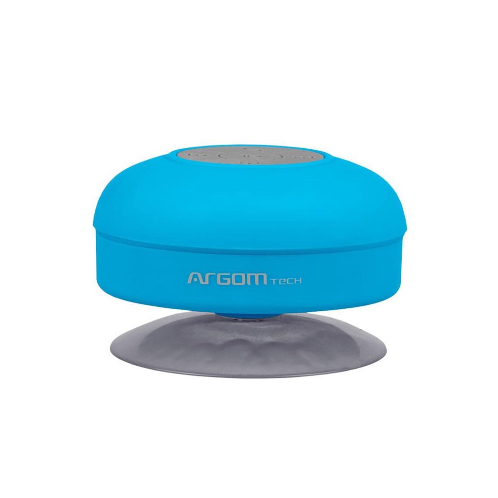Argom AquaBeats Water Resistant Wireless BT Speaker - Blue