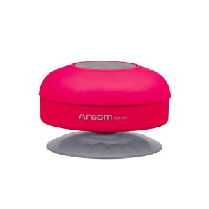 Argom AquaBeats Water Resistant Wireless BT Speaker - Pink