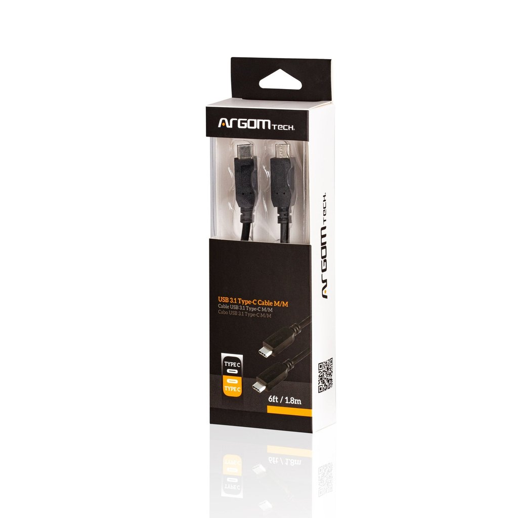 Argom Cable 3.1 Type-C to Type-C - 6ft