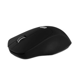 Argom Maxi Ergonomic Wireless Optical Mouse Rubber 2.4GHz 800/1600 dpi Black